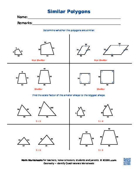 similar polygons e2020 pretest answers PDF