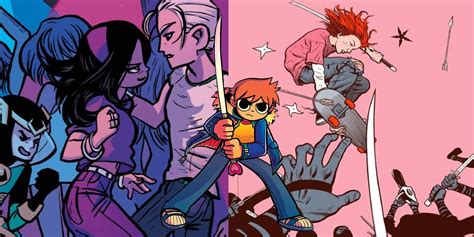 similar scott pilgrim art