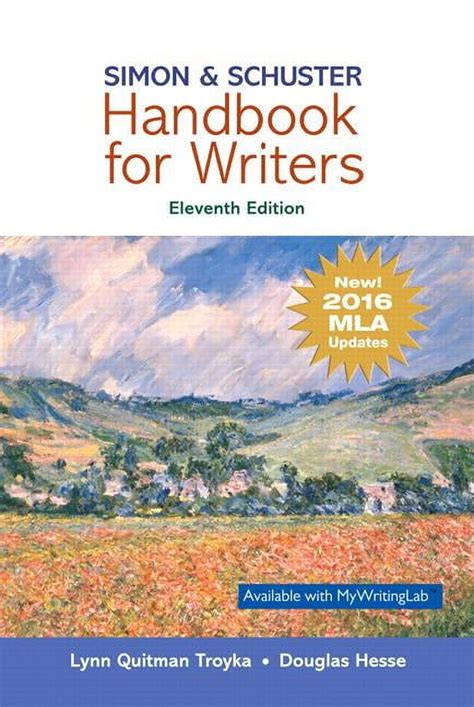 simon and schuster handbook for writers 10th edition PDF