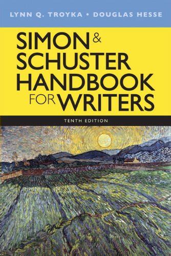 simon and schuster handbook for writers 10th edition PDF