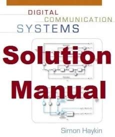 simon haykin digital communication solution manual PDF