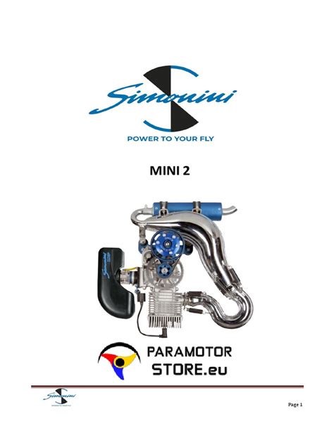 simonini mini 2 plus manual PDF