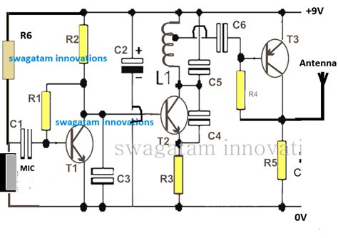 simple circuit diagram of walkie talkie PDF