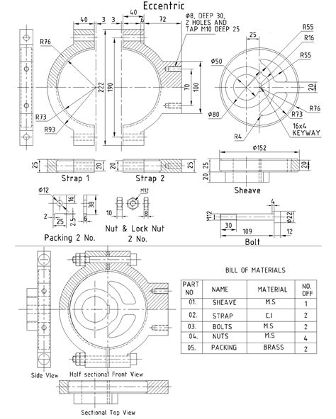 simple eccentric machine drawing Kindle Editon