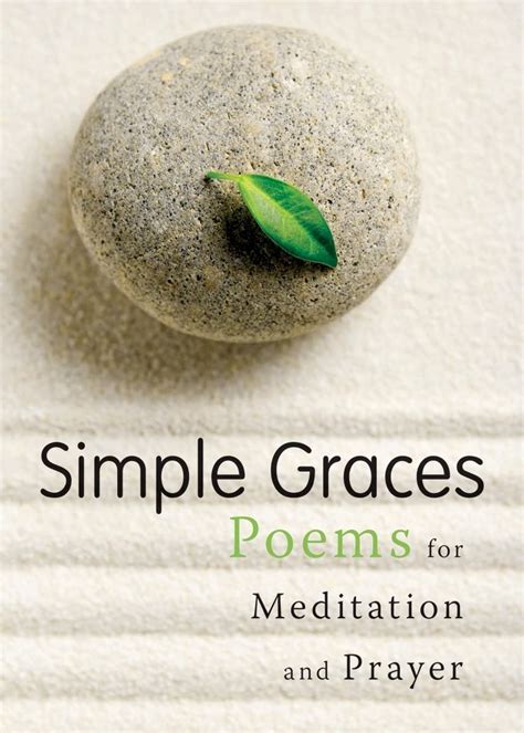 simple graces poems for meditation and prayer PDF