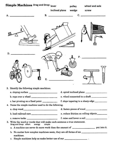 simple machines the science spot answer key PDF