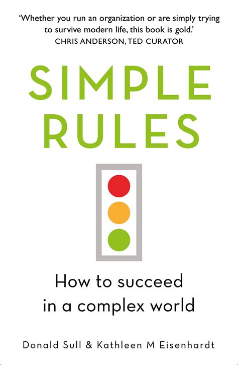 simple rules how to thrive in a complex world Epub