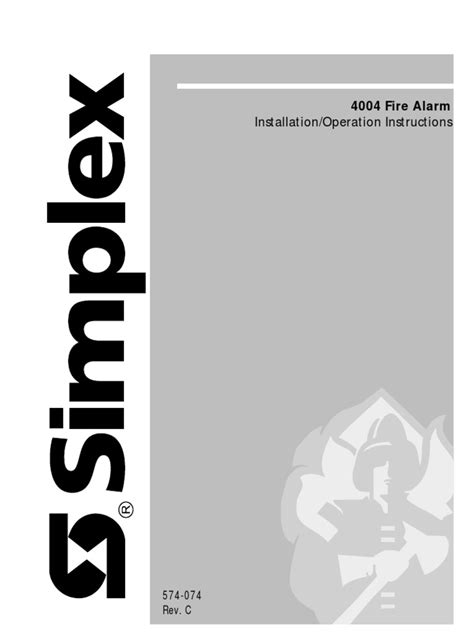 simplex 4004r installation manual Kindle Editon