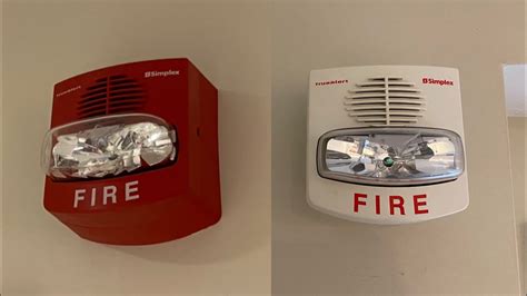 simplex fire alarm strobe application visual guide PDF