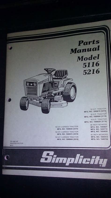 simplicity 5216 owners manual Reader