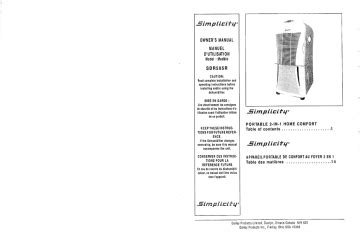 simplicity dehumidifier sdr505r manual Doc