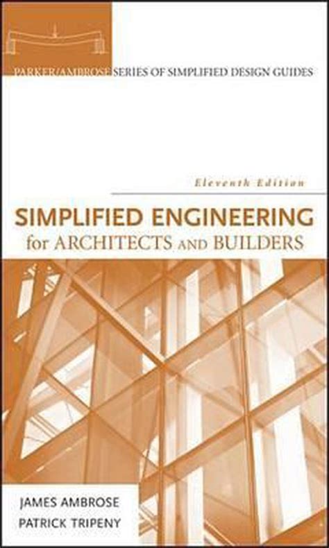 simplified engineering architects builders ambrose Ebook Epub