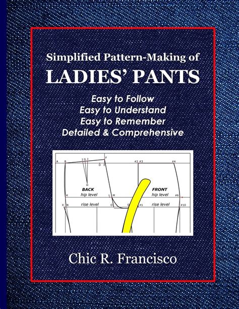 simplified pattern making of ladies pants Kindle Editon