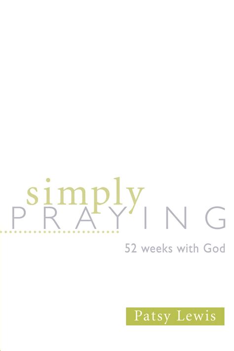 simply praying 52 weeks with god PDF