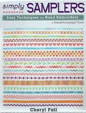 simply samplers easy techniques for hand embroidery needleknowledge Doc