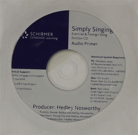 simply singing cd hedley nosworthy Ebook Kindle Editon