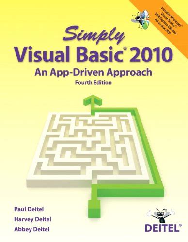simply visual basic 2010 an app driven approach 4th edition pdf PDF