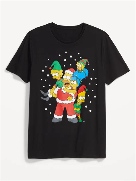 simpsons christmas shirt