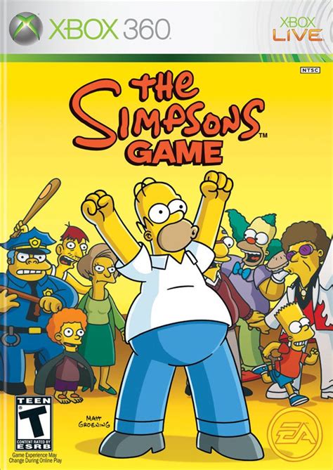 simpsons game on xbox