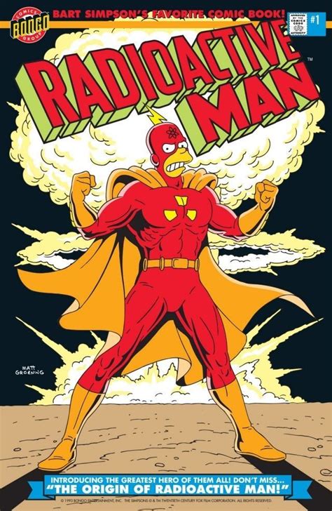 simpsons radioactive man comic