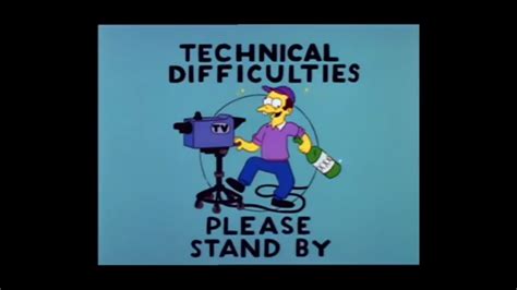 simpsons technical difficulties