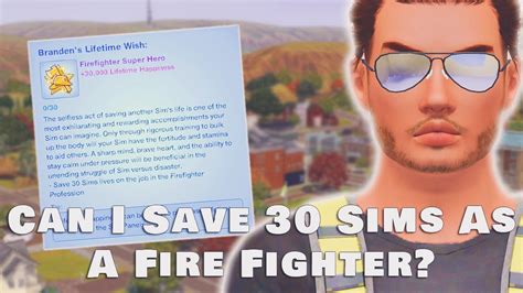 sims 3 university firefighter