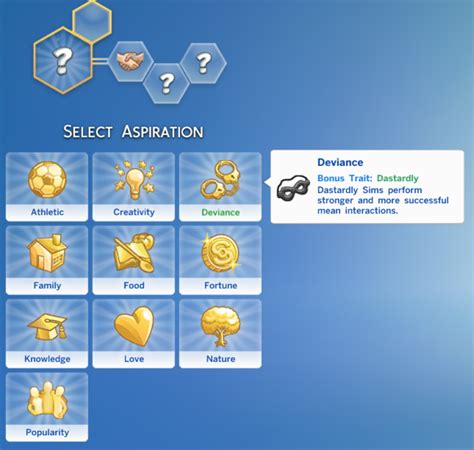 sims 4 aspiration randomizer