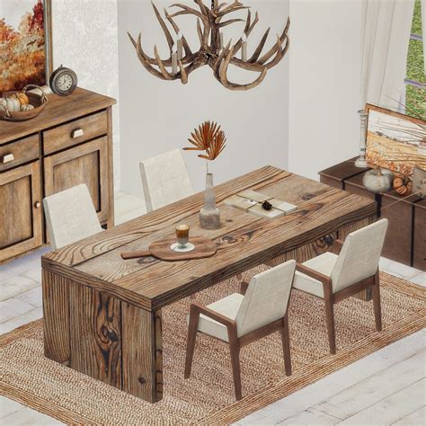 sims 4 cottage living woodworking table cc