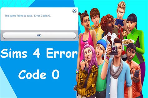 sims 4 error code 0