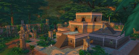 Sims 4 Jungle Temple Walkthrough