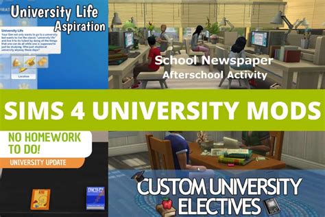 sims 4 university mods