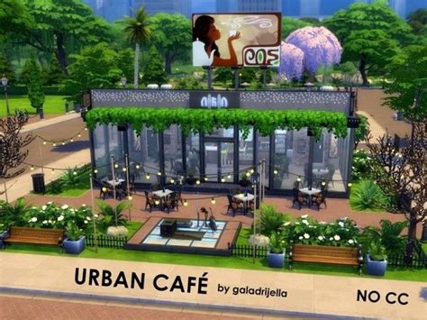 sims cafe