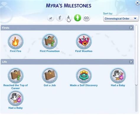 sims milestone for npc