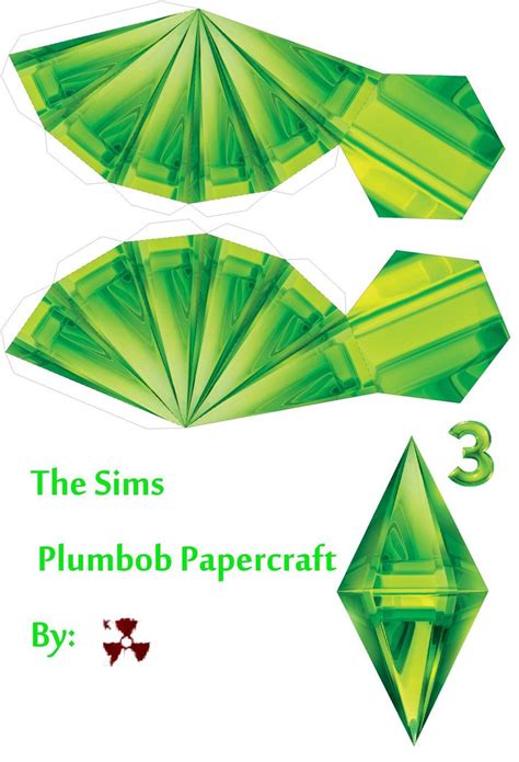 Sims Plumbob Template Hd