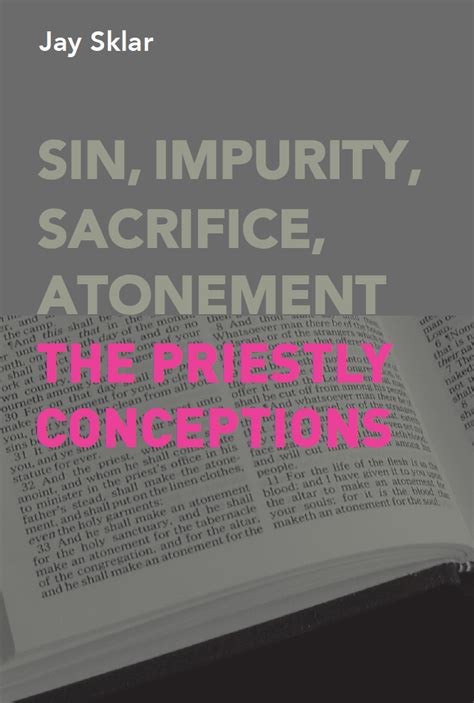 sin impurity sacrifice atonement the priestly conceptions Kindle Editon