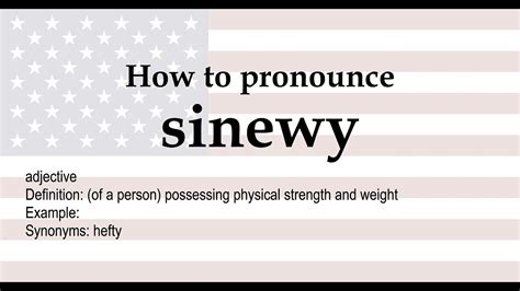 sinewy synonyms