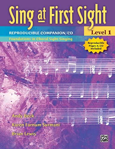 sing at first sight reproducible companion bk 1 foundations in choral sight singing book and cd PDF