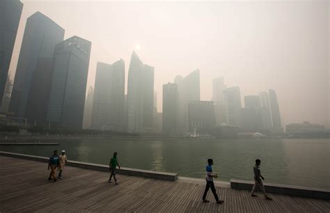 singapore air pollution