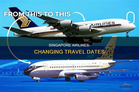 singapore airlines change date of flight