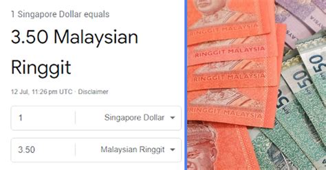 singapore dollar change to malaysia ringgit