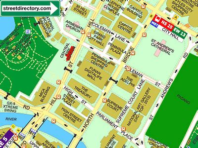 singapore road directory map street directory