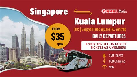 singapore to kl bus how long