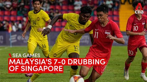 singapore vs malaysia sea games football