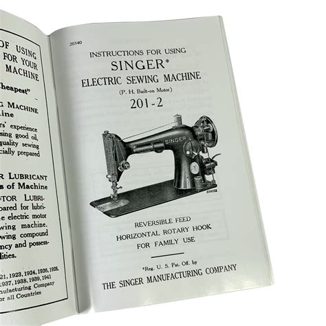 singer 201 2 service manual Reader