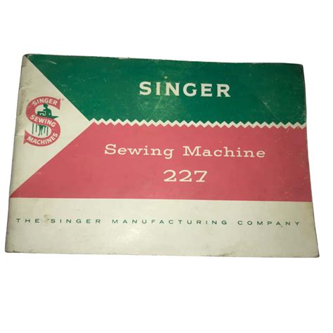 singer 227 service manual pdf PDF