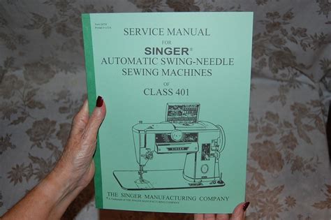 singer 401a instruction manual PDF