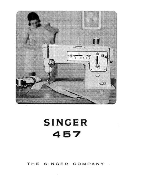 singer 457 user guide PDF