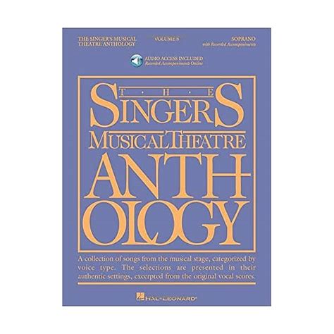 singers musical theatre anthology vol 5 soprano book Epub