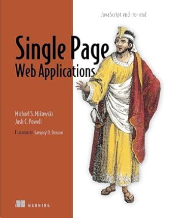 single page web applications javascript end to end Epub