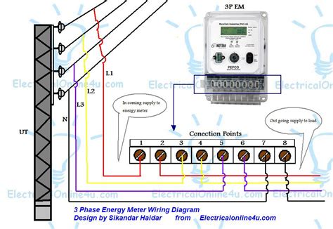 single phase kwh meter circuit diagram pdf Doc